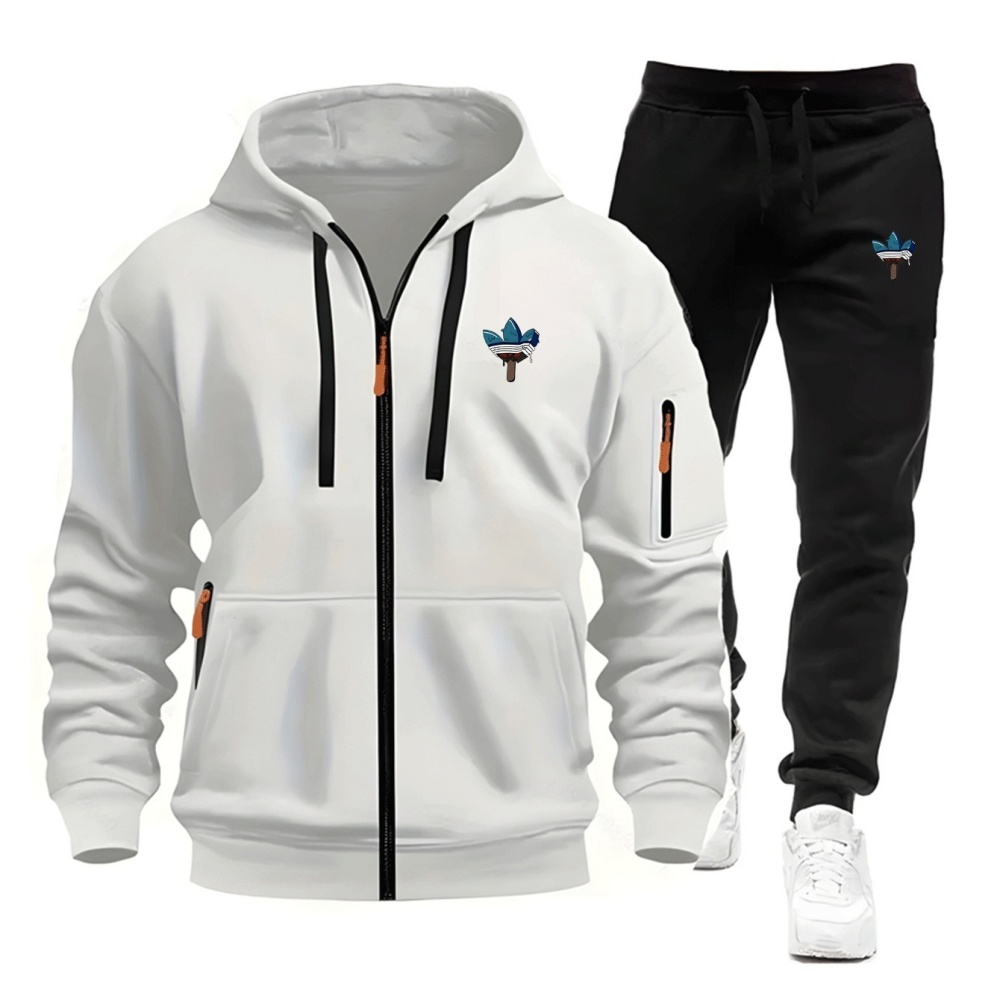 Streetwear Brand Tracksuit - 2026 Erkek Marka 2 Parça Kapüşonlu
