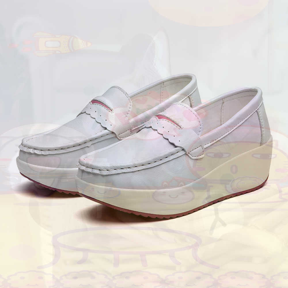 Streetwear Brand Name Ideas - Platform Kış Pembe Spor Ayakkabı Tenis