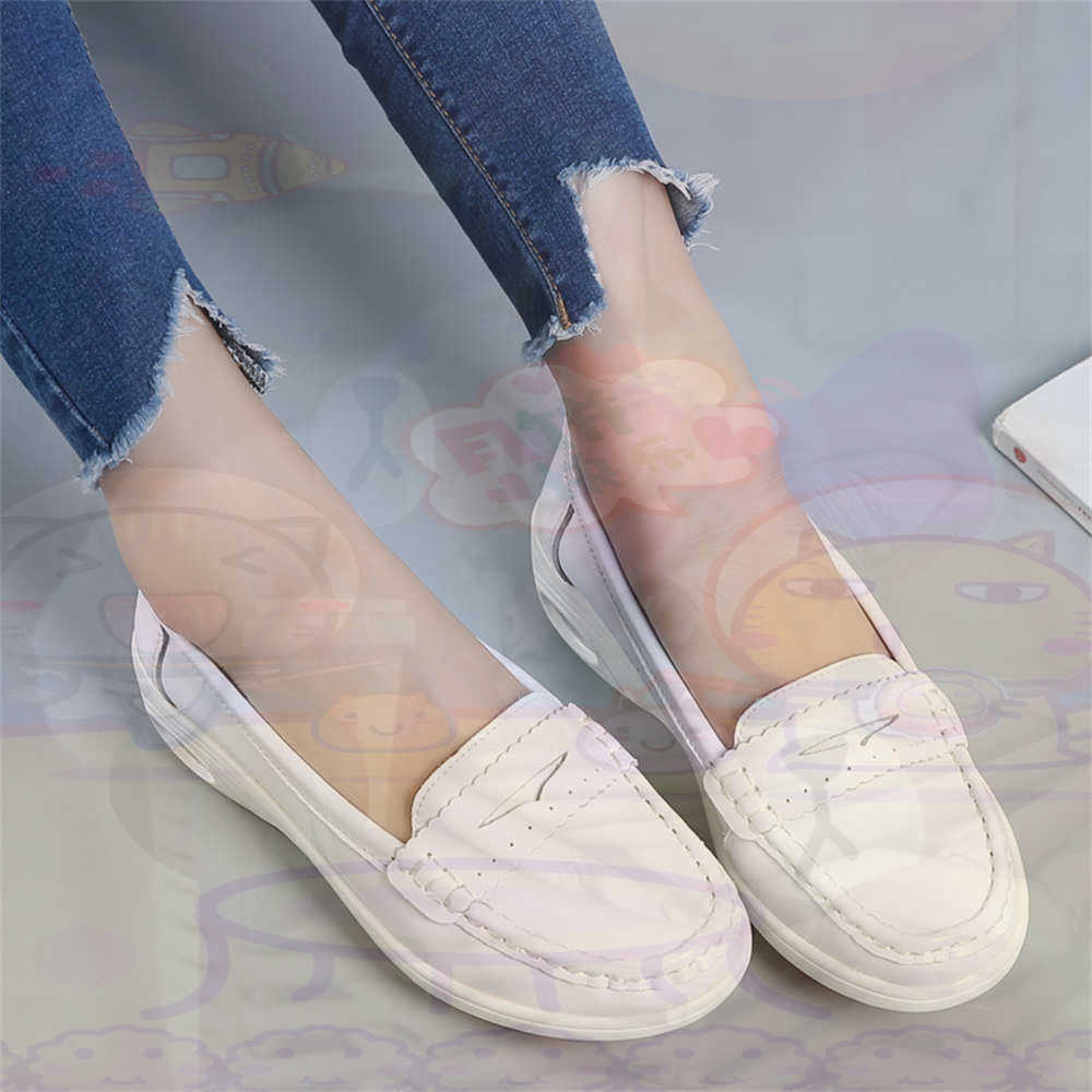 Streetwear Brand Name Ideas - Yumuşak Slip-on Bayan Büyük Boy Ayakkabı