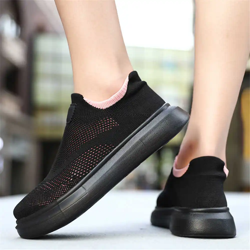 Streetwear Brand Name Ideas - Platform çorap kahverengi ayakkabı kadın kaykay