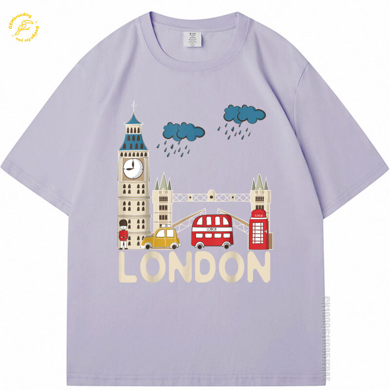 Yağmurlu Londra Tshirt Sevimli - Streetwear Brands London incelemesi ve fiyatı