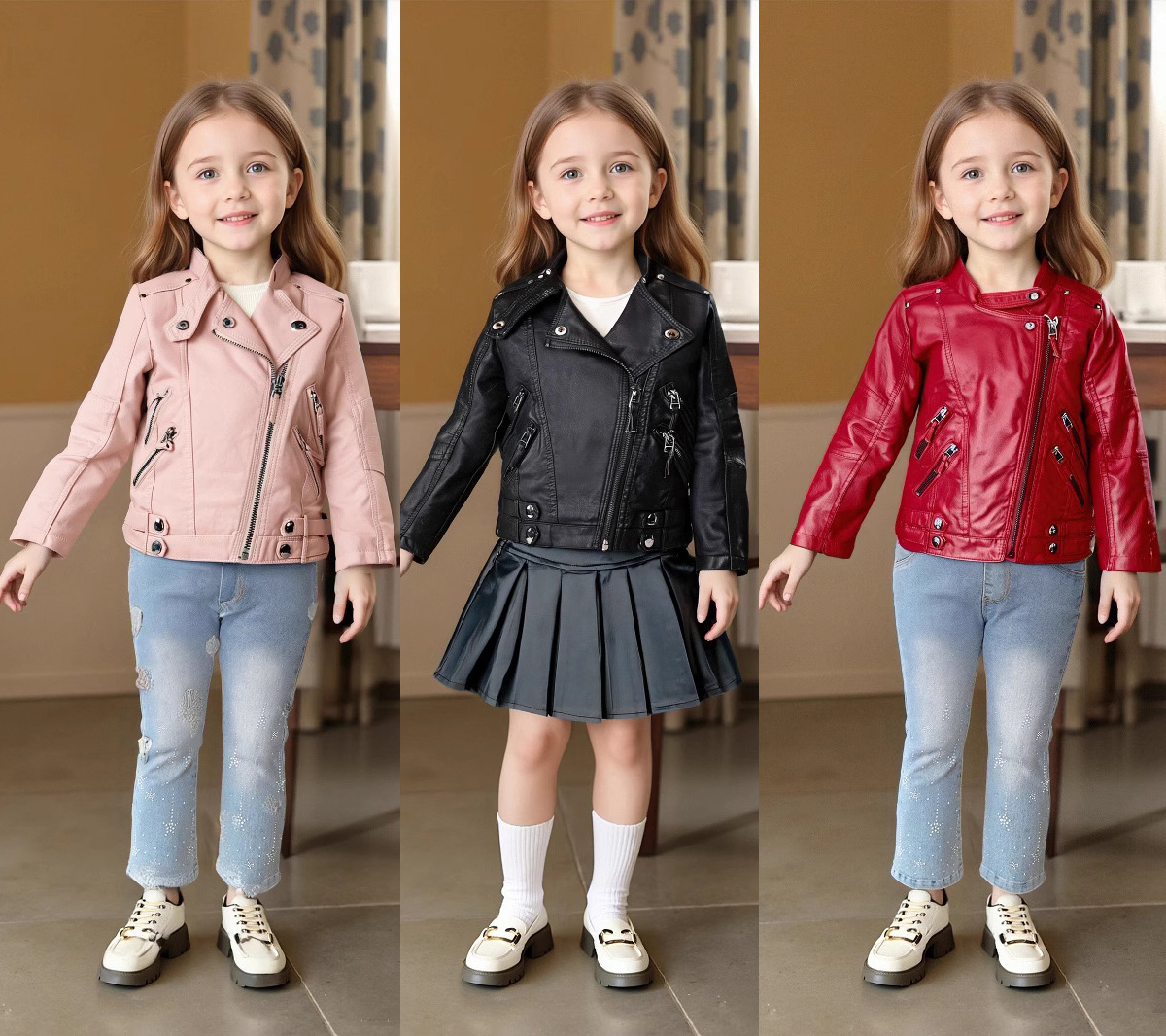 2-12Y Kızlar Noel Pembe Kırmız - Streetwear Brand Red incelemesi ve fiyatı