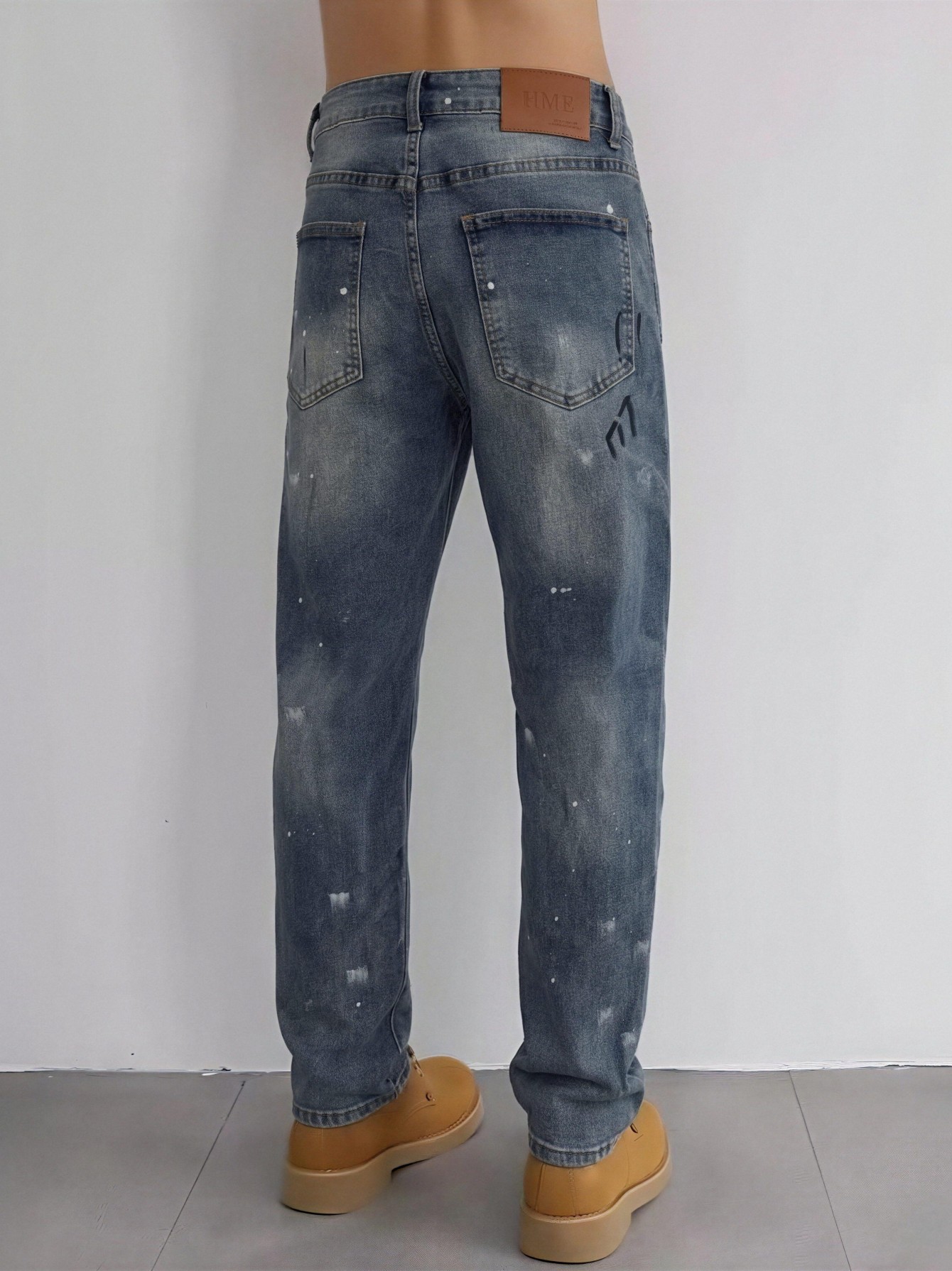 【HME】Erkek kot pantolonu |   Y - Streetwear Brand Tags incelemesi ve fiyatı
